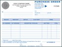 Purchase Order 7", 2 Copy - PERSONALIZED